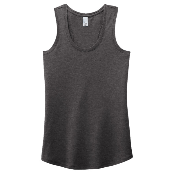 Custom No Minimum District Women's Perfect Tri Racer Tank DM138L Front View