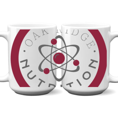 Oak Ridge Nutrition - 15 oz Ceramic Mug, UV Protected, FDA Compliant, Microwave and Dishwasher Safe Thumbnail