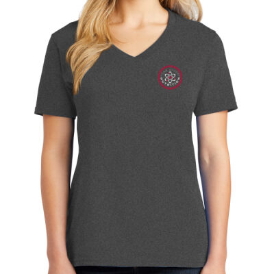 Oak Ridge Nutrition Digital Print (No Min) - Ladies Core Cotton V Neck Tee Thumbnail