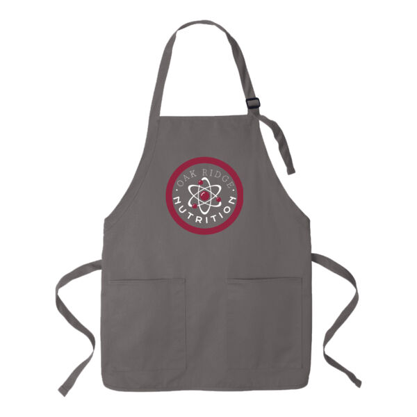 Oak Ridge Nutrition - &#174; Medium Length Two Pocket Bib Apron Thumbnail