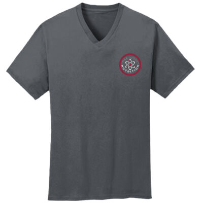 Oak Ridge Nutrition Screen Printed (6 min) - Core Cotton V Neck Tee Thumbnail