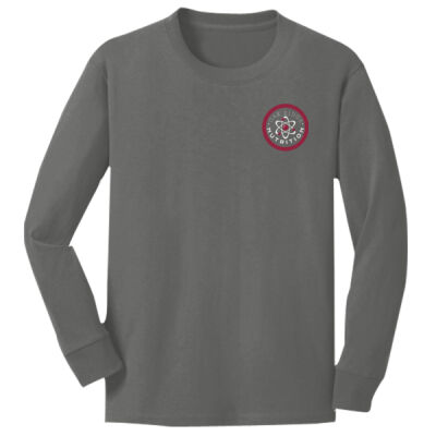 Oak Ridge Nutrition Screen Printed (6 min) - Youth Long Sleeve Core Cotton Tee Thumbnail