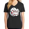 Ladies Core Cotton V-Neck Tee Thumbnail