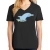Ladies Core Cotton V-Neck Tee Thumbnail