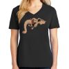 Ladies Core Cotton V-Neck Tee Thumbnail