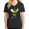 Ladies Core Cotton V-Neck Tee Thumbnail