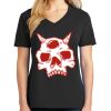 Ladies Core Cotton V-Neck Tee Thumbnail