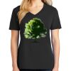 Ladies Core Cotton V-Neck Tee Thumbnail