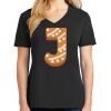 Ladies Core Cotton V-Neck Tee Thumbnail