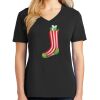 Ladies Core Cotton V-Neck Tee Thumbnail