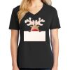 Ladies Core Cotton V-Neck Tee Thumbnail