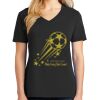 Ladies Core Cotton V-Neck Tee Thumbnail